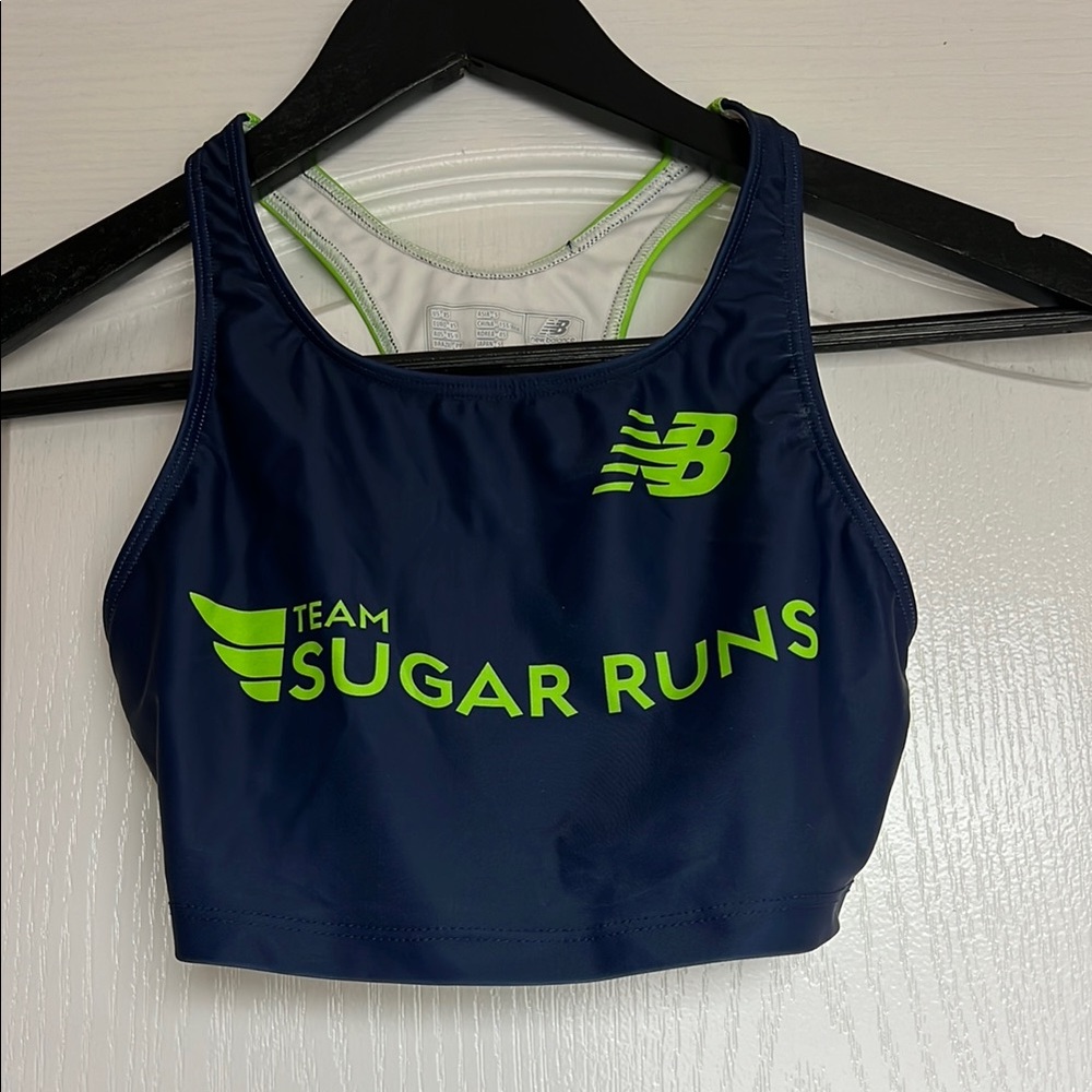 New Balance Team Sugar Runs sports bra XS